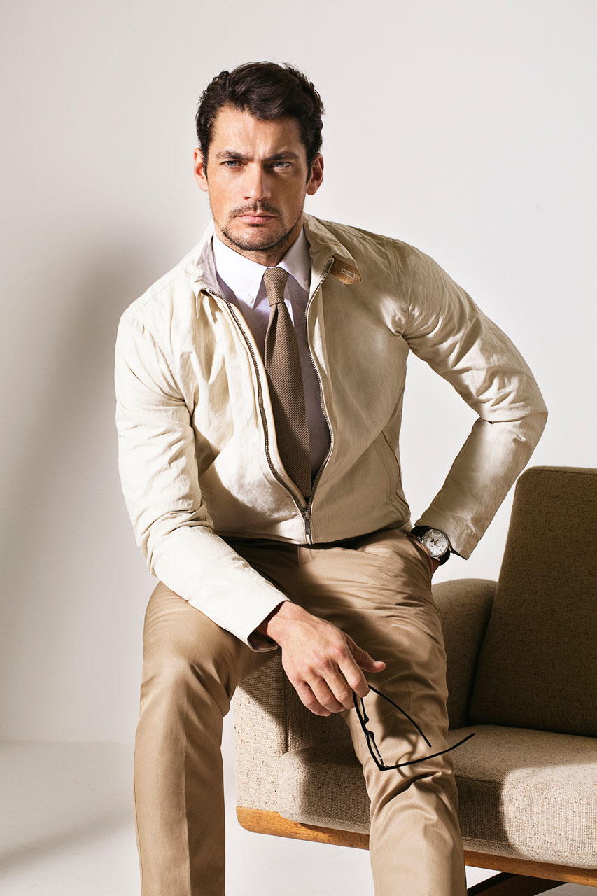 David Gandy magazine scans